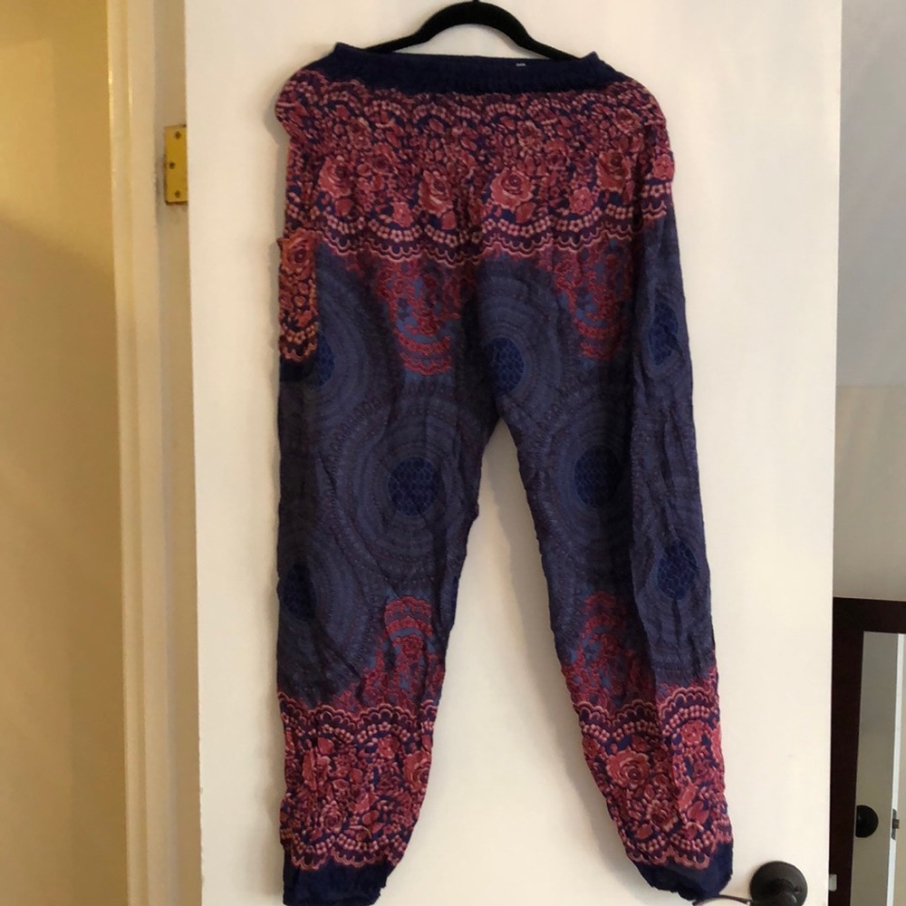 Thai stretch-waste pants (size L)